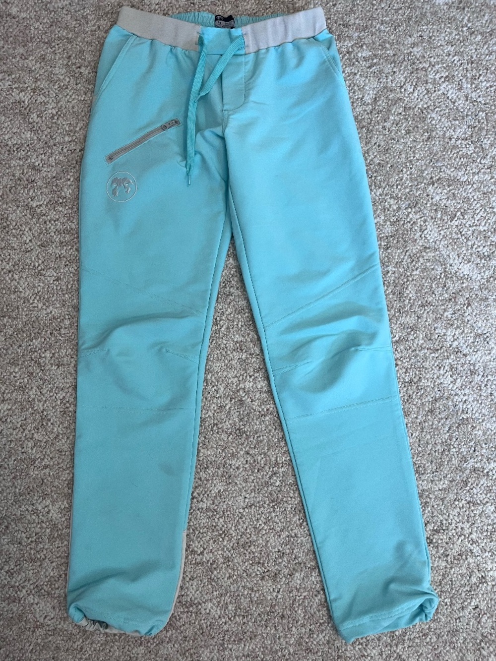 Women's Rise at Dawn Envy Pants Enchante (Teal) Med Rock Climbing Bouldering